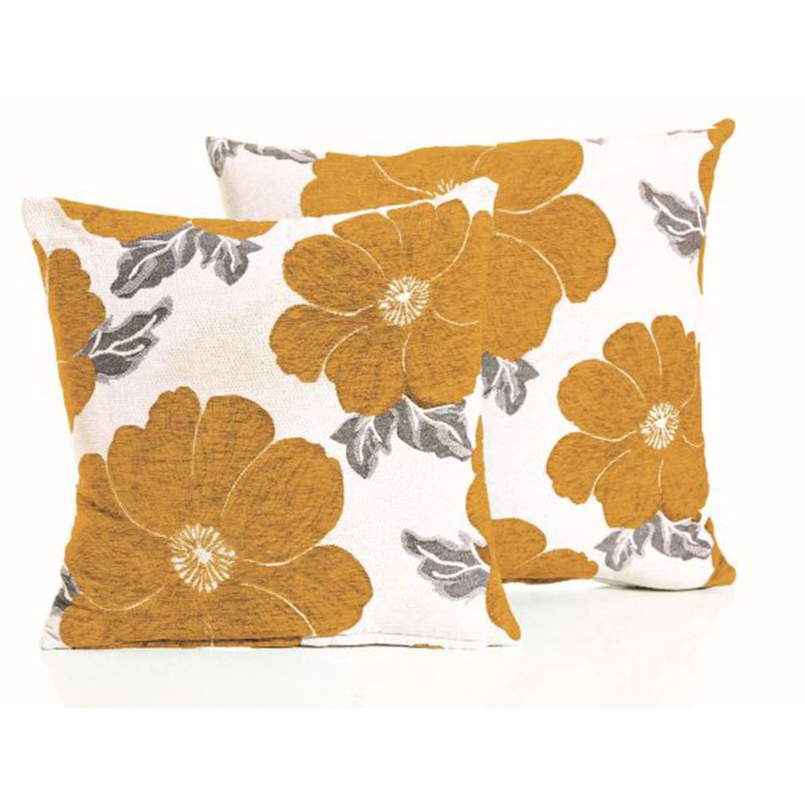 Poppy Ochre Cushion Cover