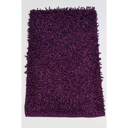 Oxford Shaggy Rug Aubergine