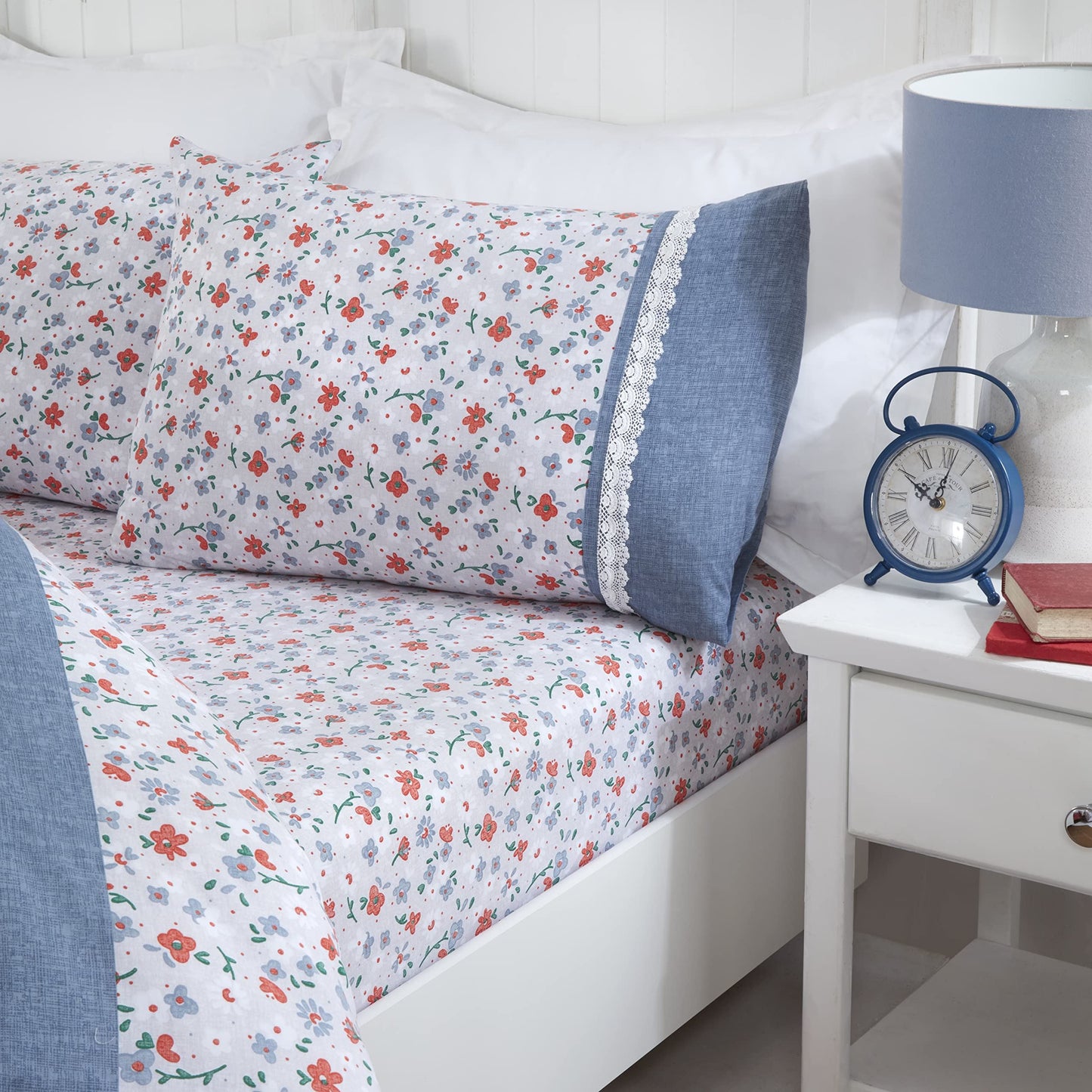 Penelope Blue Duvet Set