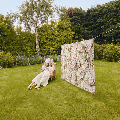 Hug Rug Eco-Washable Wild Hydrangea