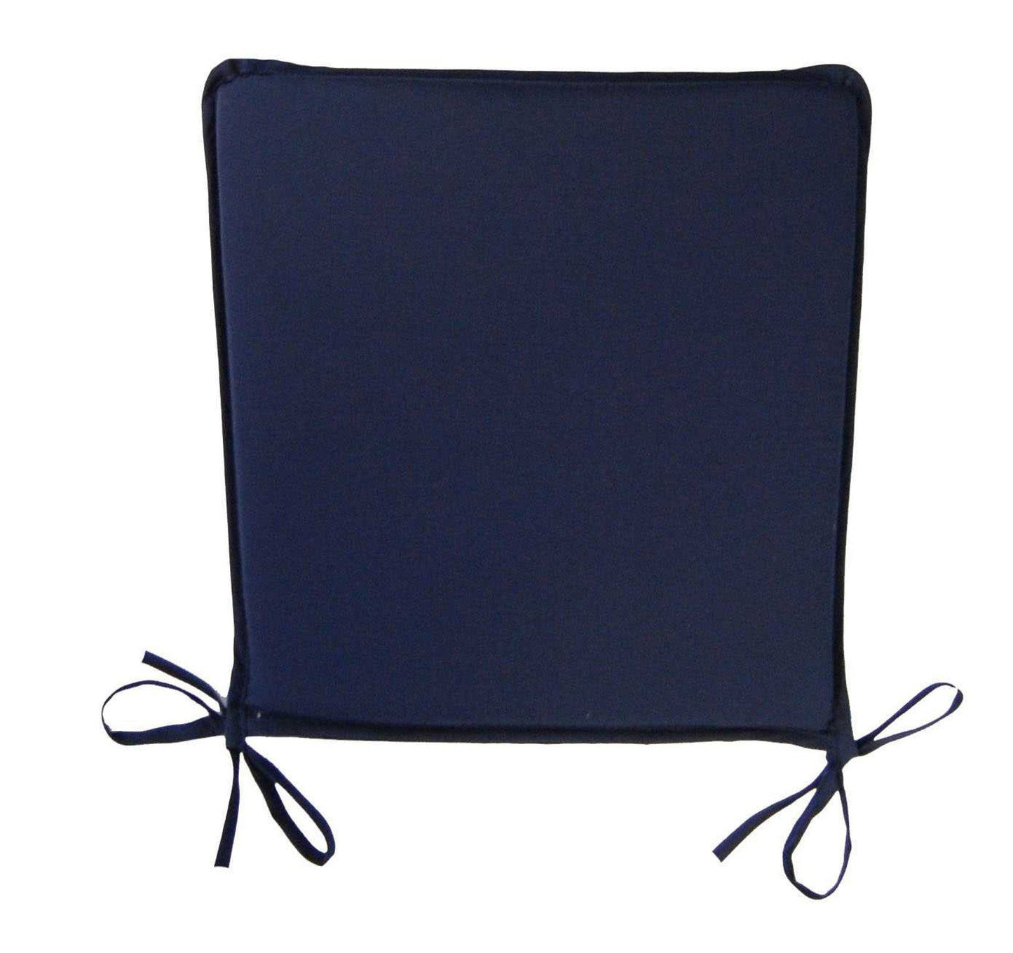 Plain Square Navy Seat Pad