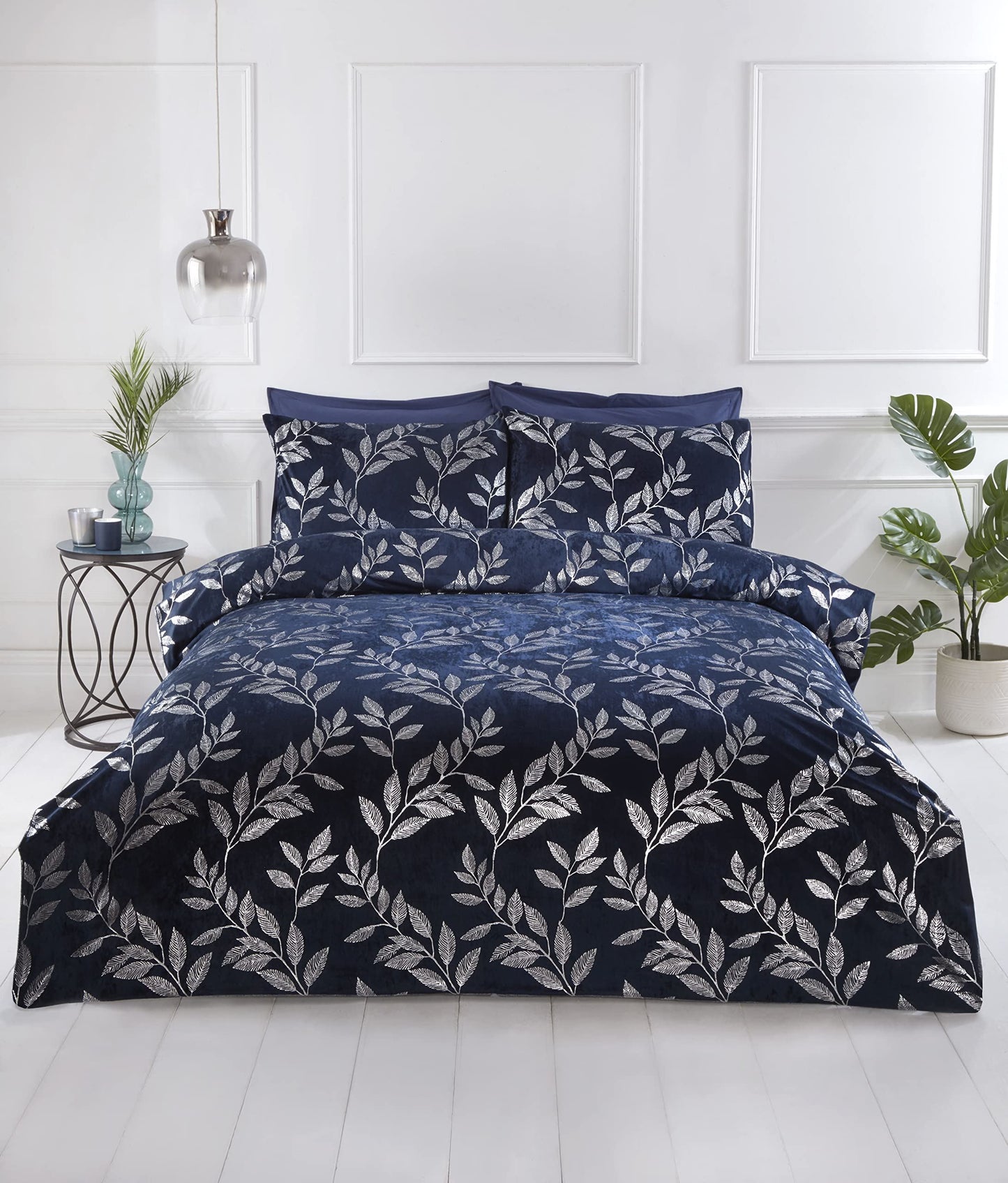 Como Navy Duvet Set