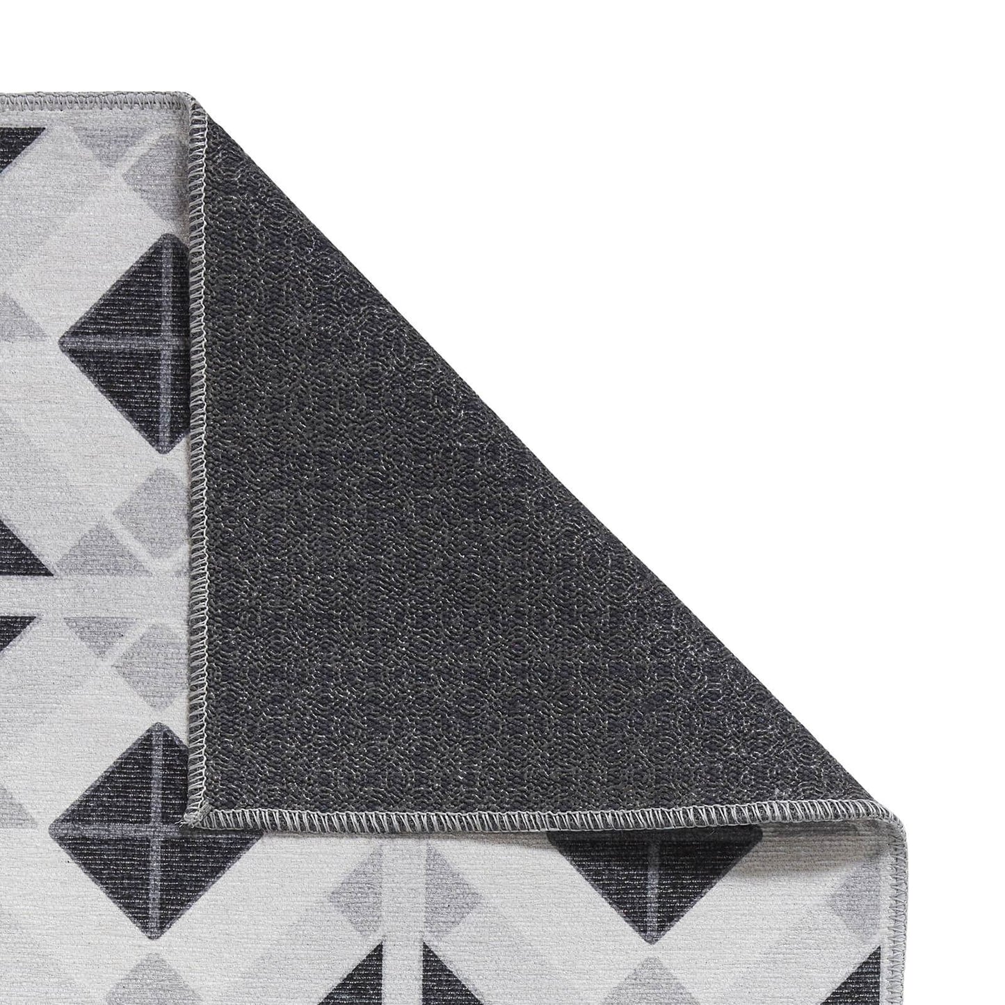 Victoria H1190 Grey/Light Grey Washable Rug
