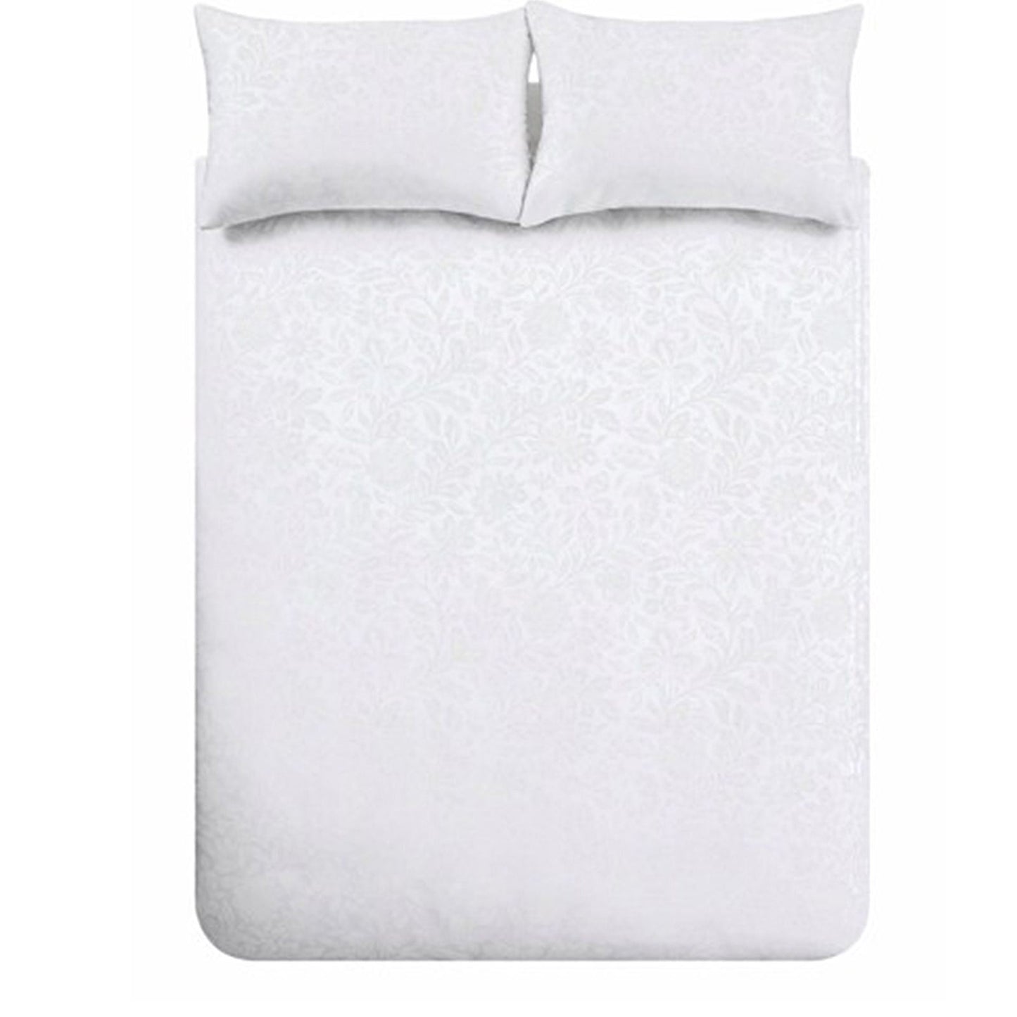Bianca Fleur Matelass� White Duvet Cover Set
