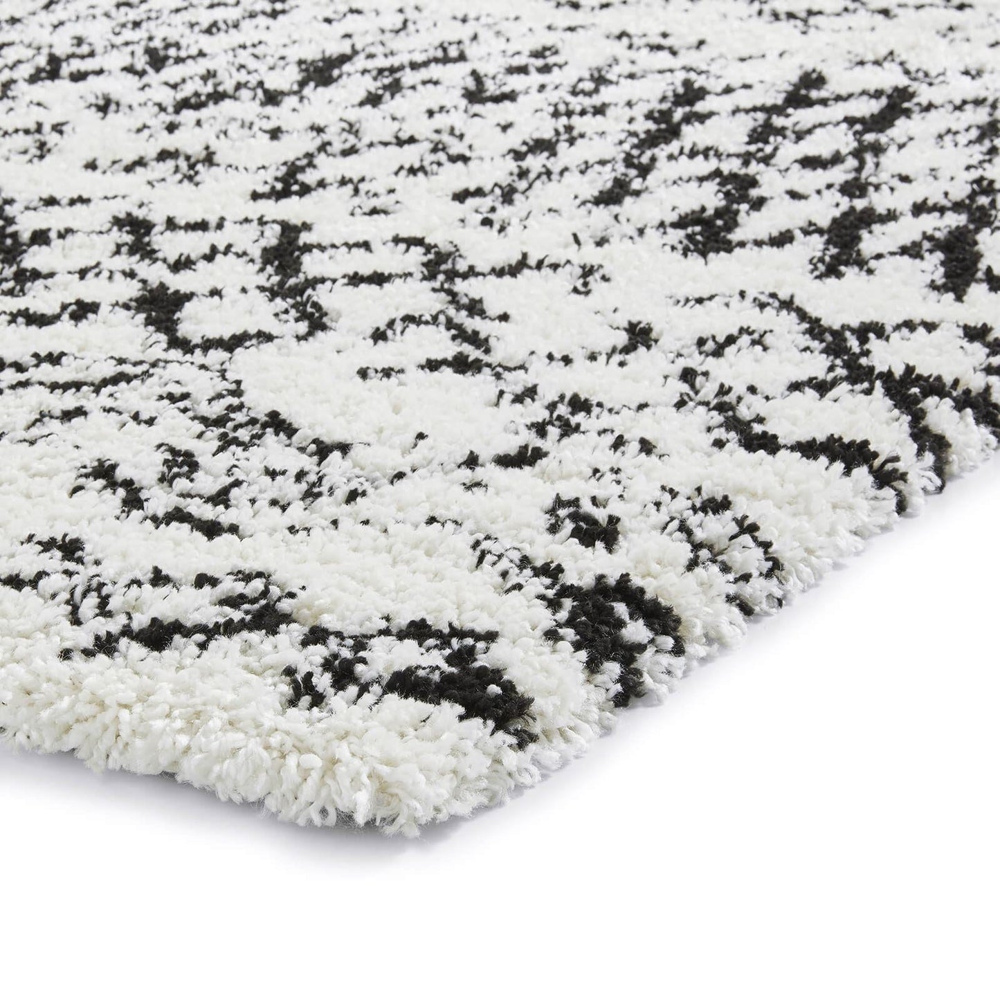 Scandi Berber G271 White/Black Modern Rug