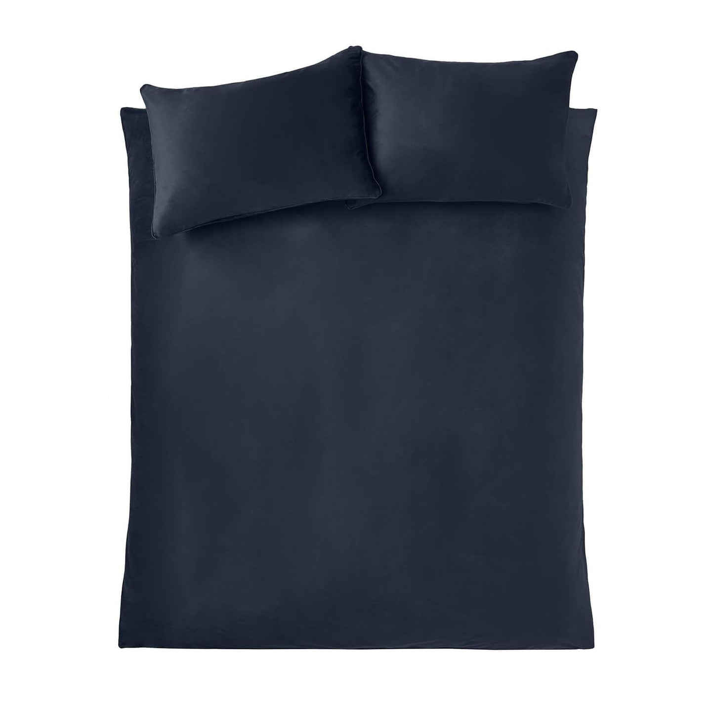 Kingsley Matt Velvet Navy Duvet Cover Set