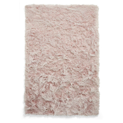 Polar Plush Rose Soft Shaggy Rug
