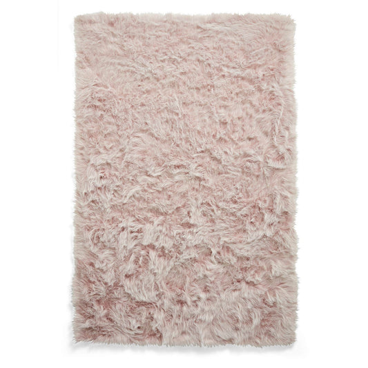 Polar Plush Rose Soft Shaggy Rug