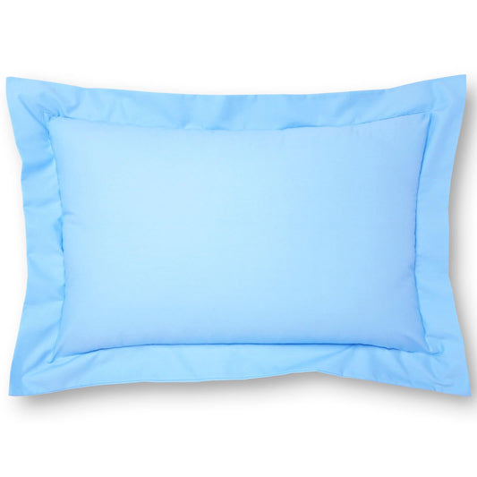 Percale Light Blue Oxford Pillowcase