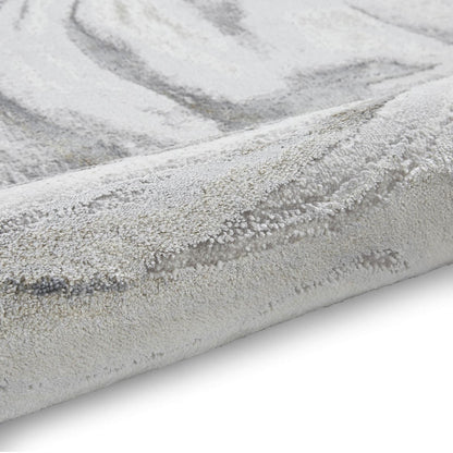 Tidal TL841 Silver Modern Abstract Rug