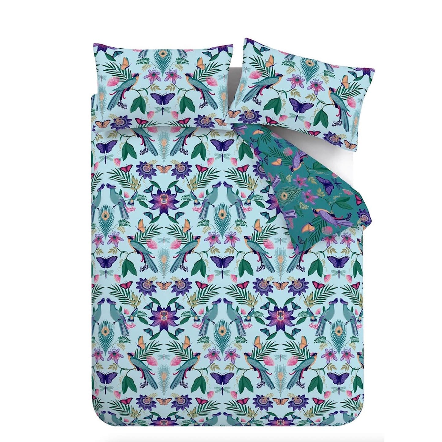 Mya Duck egg Blue Duvet Cover Set