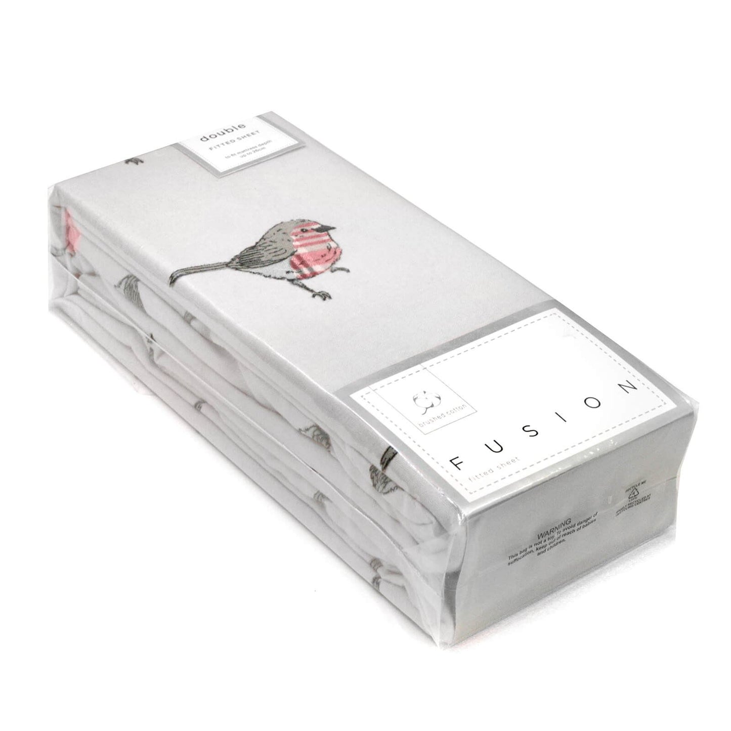 Robin Red Fitted Sheet