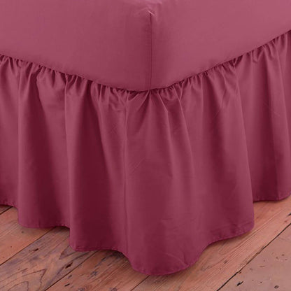 Poetry Aubergine Platform Valance