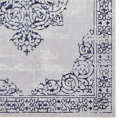 Artemis B9076A Blue / Silver Traditional Rug