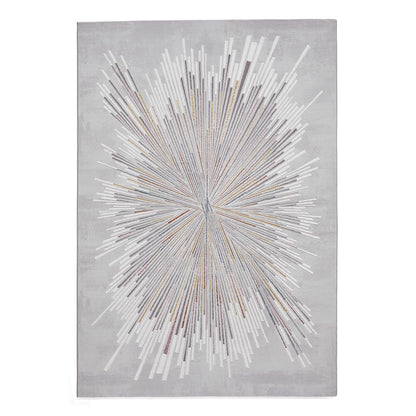 Creation 50199 Pink / Blue Modern Rug