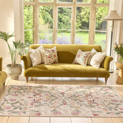 Hug Rug Eco-Washable Heritage Garden Rug