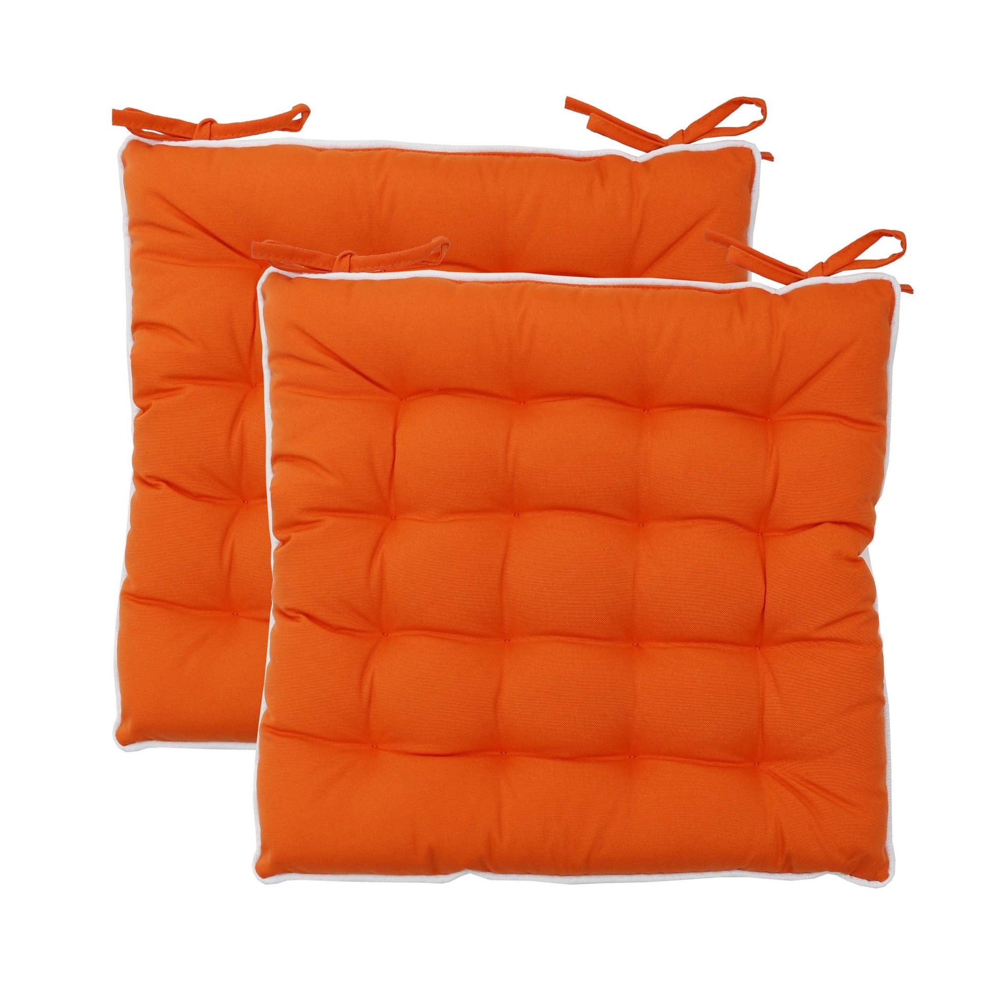 Carrot Seat Pad Pair