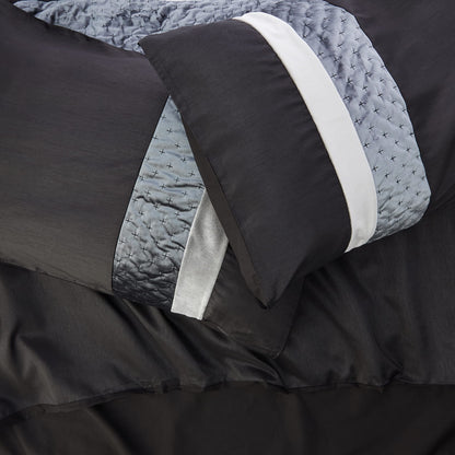 Deco Charcoal Duvet Set