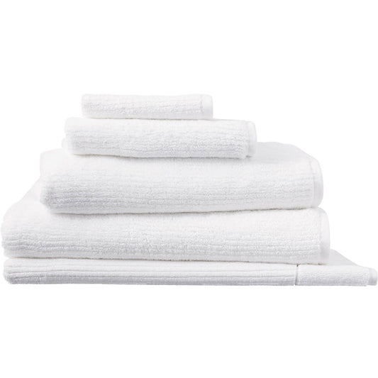 Living Textures Towel White Hand Towel