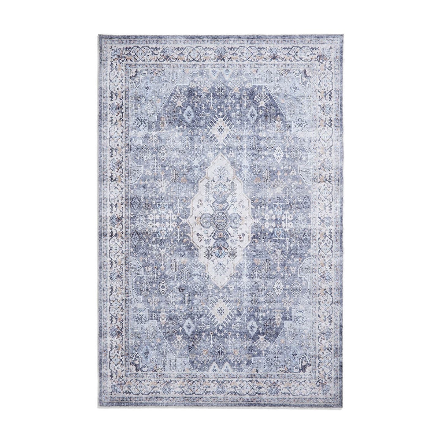 Tabriz H1156 Blue Traditional Rug