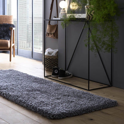 Chicago Grey and Silver Shaggy Runner