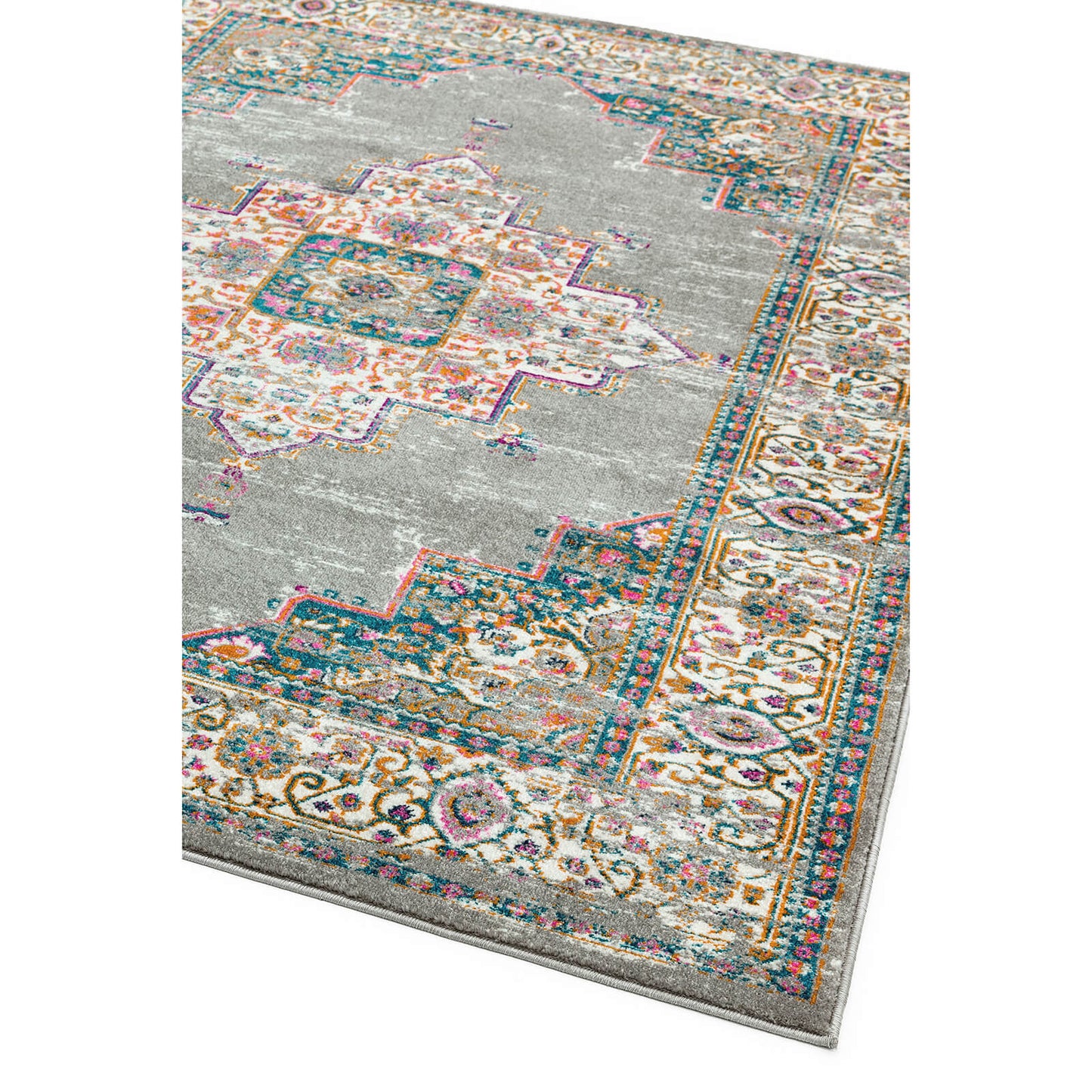 Asiatic Colt CL02 Medallion Grey Rug