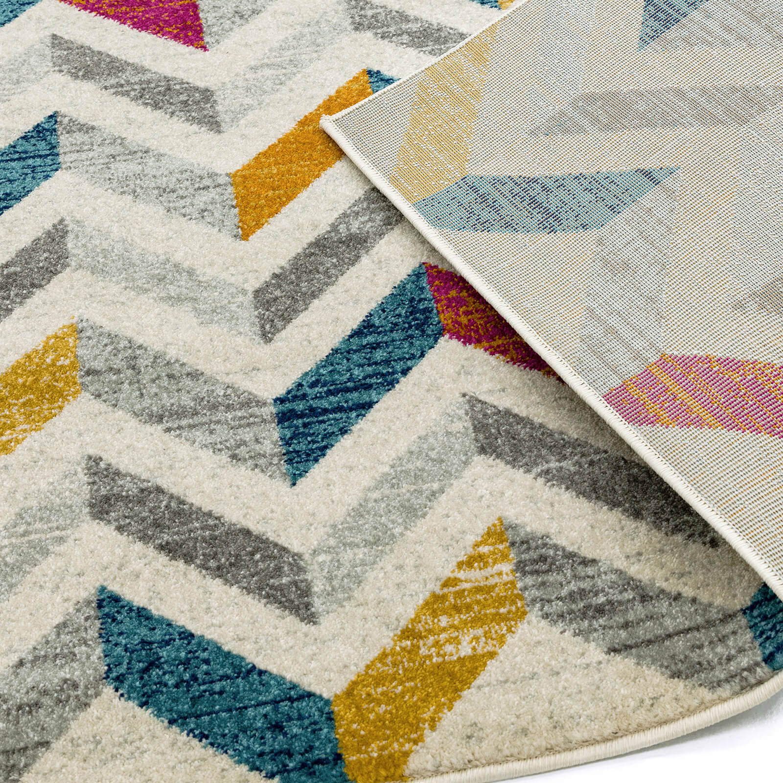 Asiatic Colt CL06 Chevron Multi Rug