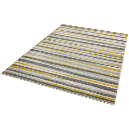 Asiatic Colt CL10 Stripe Mustard Rug