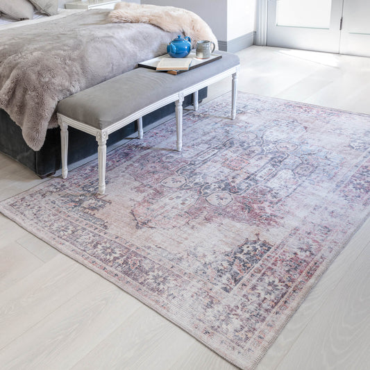 Asiatic Kaya Lila KY12 Red Rug