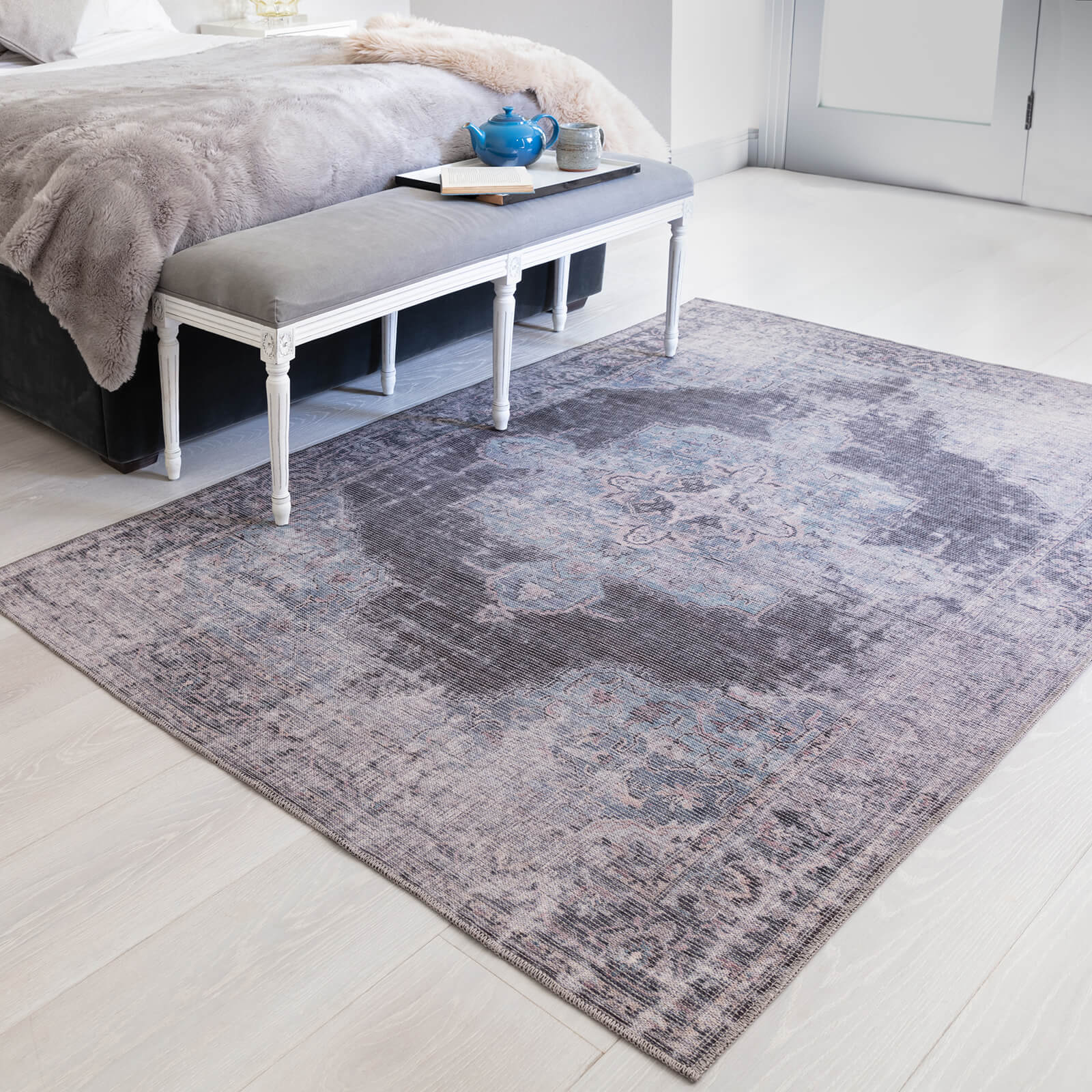 Asiatic Kaya Roya KY05 Blue Rug