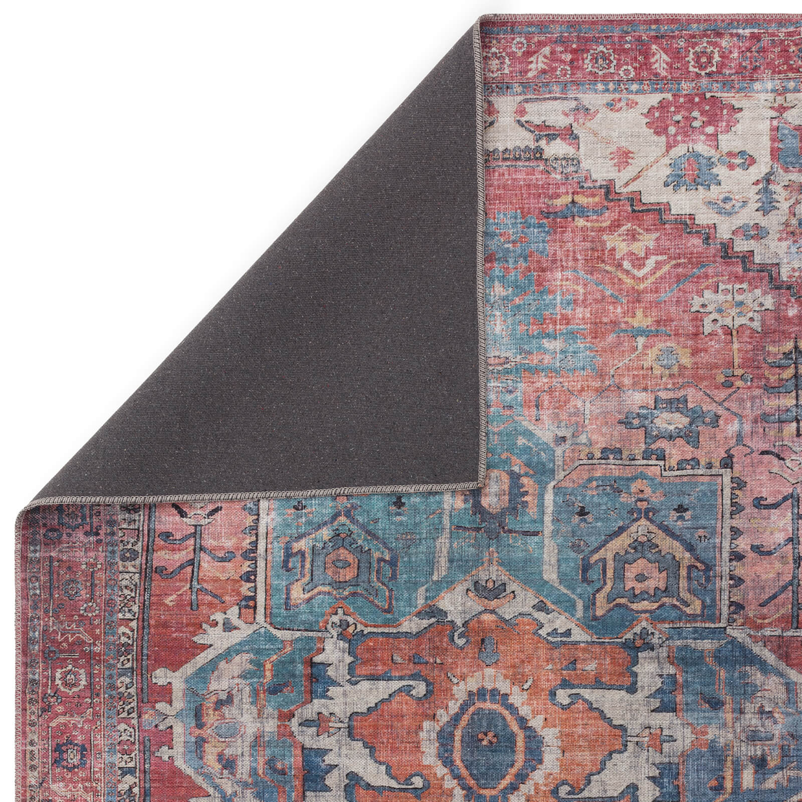 Asiatic Kaya Shiva KY01 Red Rug