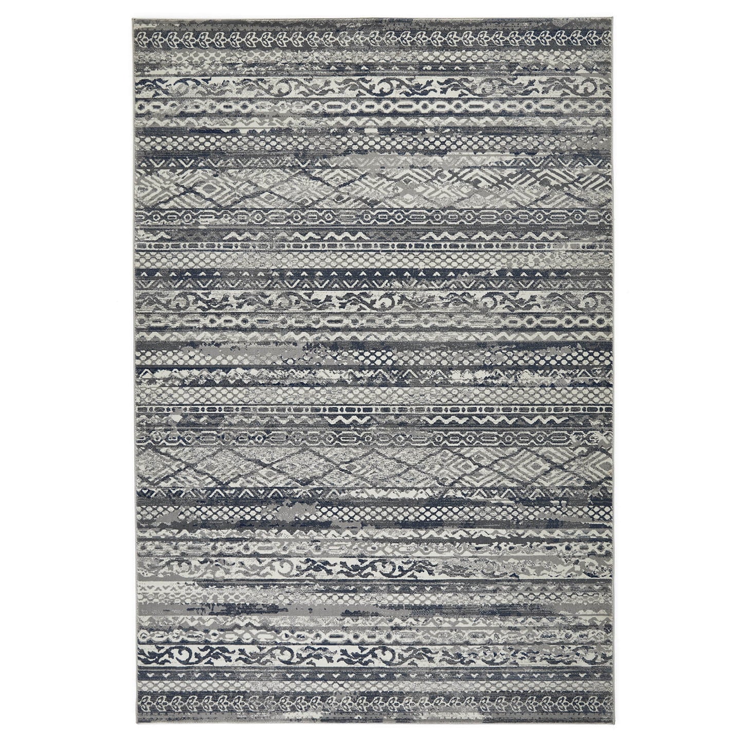 Kendra 7153 H Grey Rug - 080x140