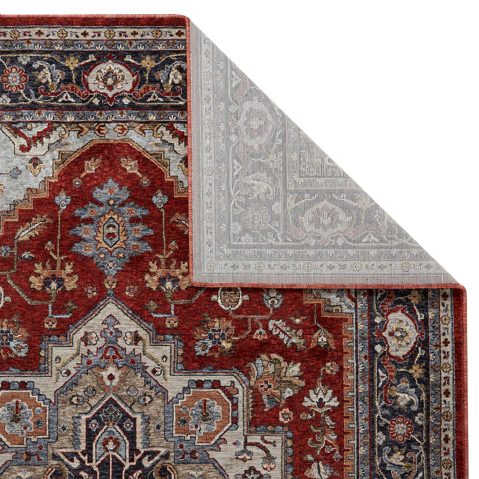 Oriental Weavers Sarouk 1144 R Red / Blue / Cream Rug