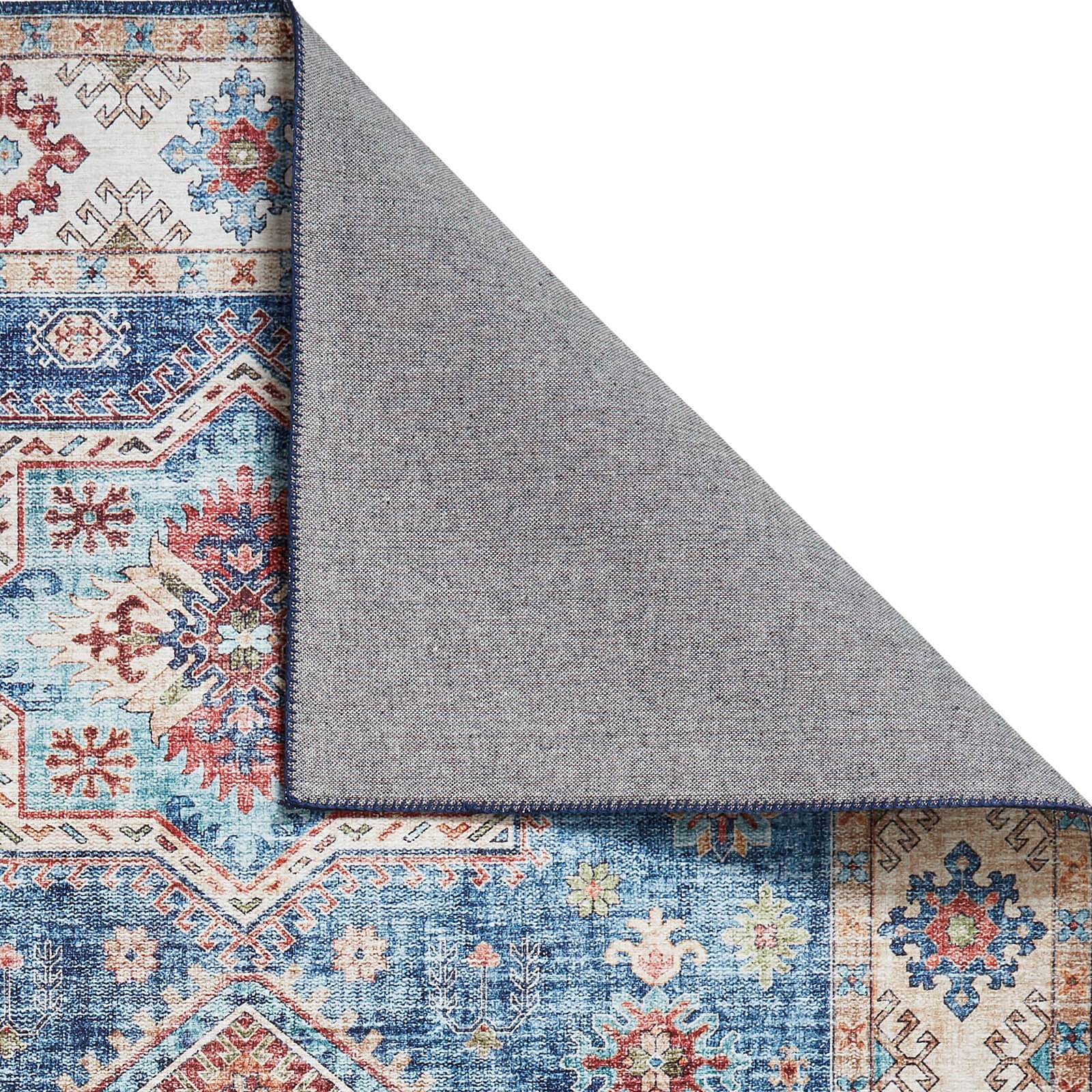 Think Rugs Topaz G4705 Dark Blue Rug