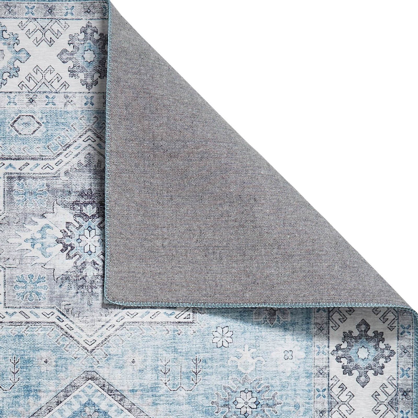 Think Rugs Topaz G4705 Light Blue Rug