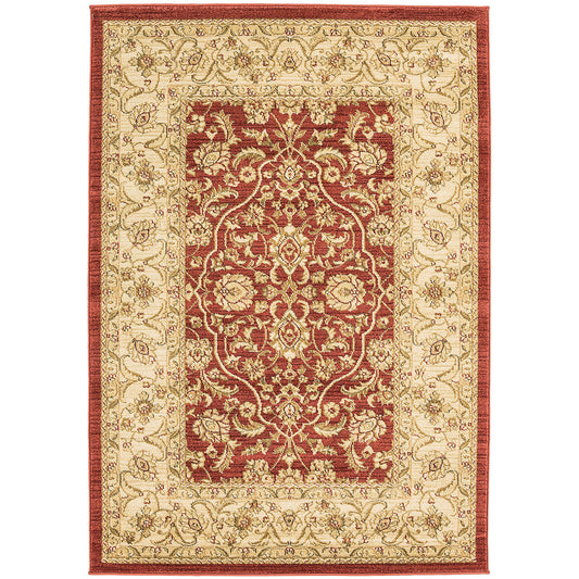 Asiatic Windsor WIN02 Red Rug