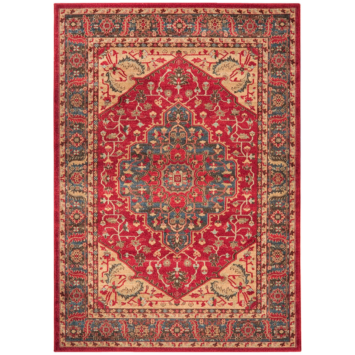 Asiatic Windsor WIN08 Red Rug