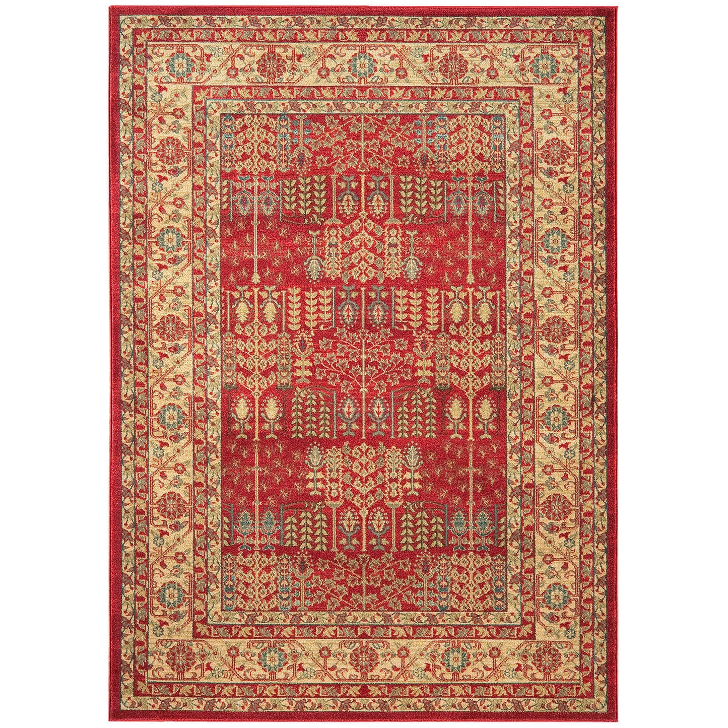 Asiatic Windsor WIN09 Red Rug