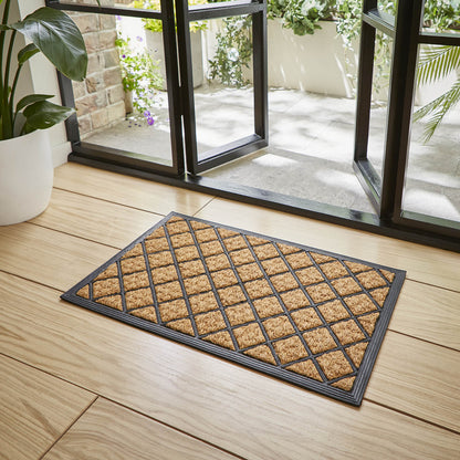 Coir Coco Rubber Mat Rug - 45 x 75