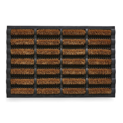 Coir Rubber Wire Scraper Mat Rug - 40 x 60