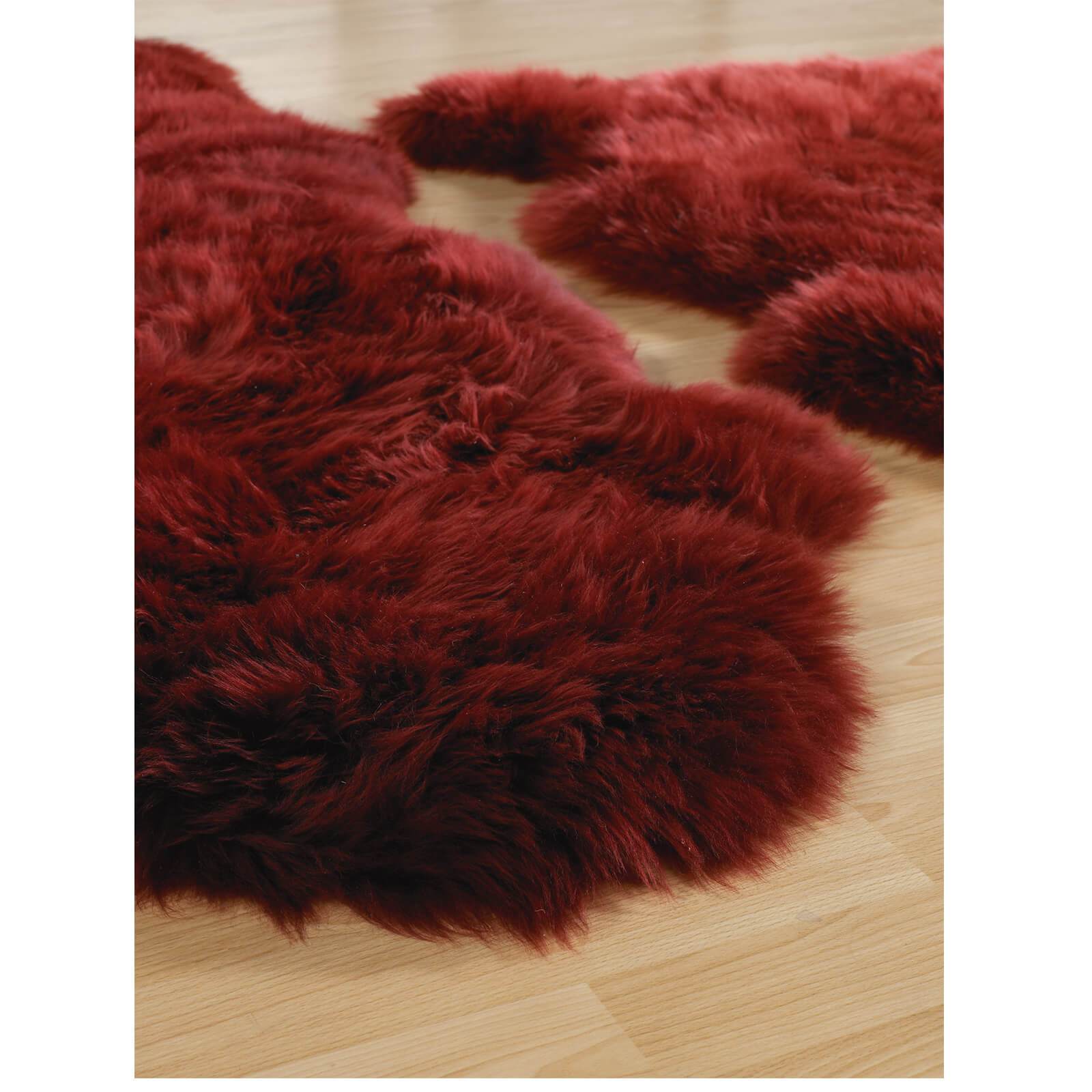 Origins Genuine Sheepskin Berry Rug