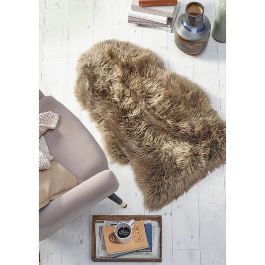 Origins Genuine Sheepskin Khaki / Taupe Rug