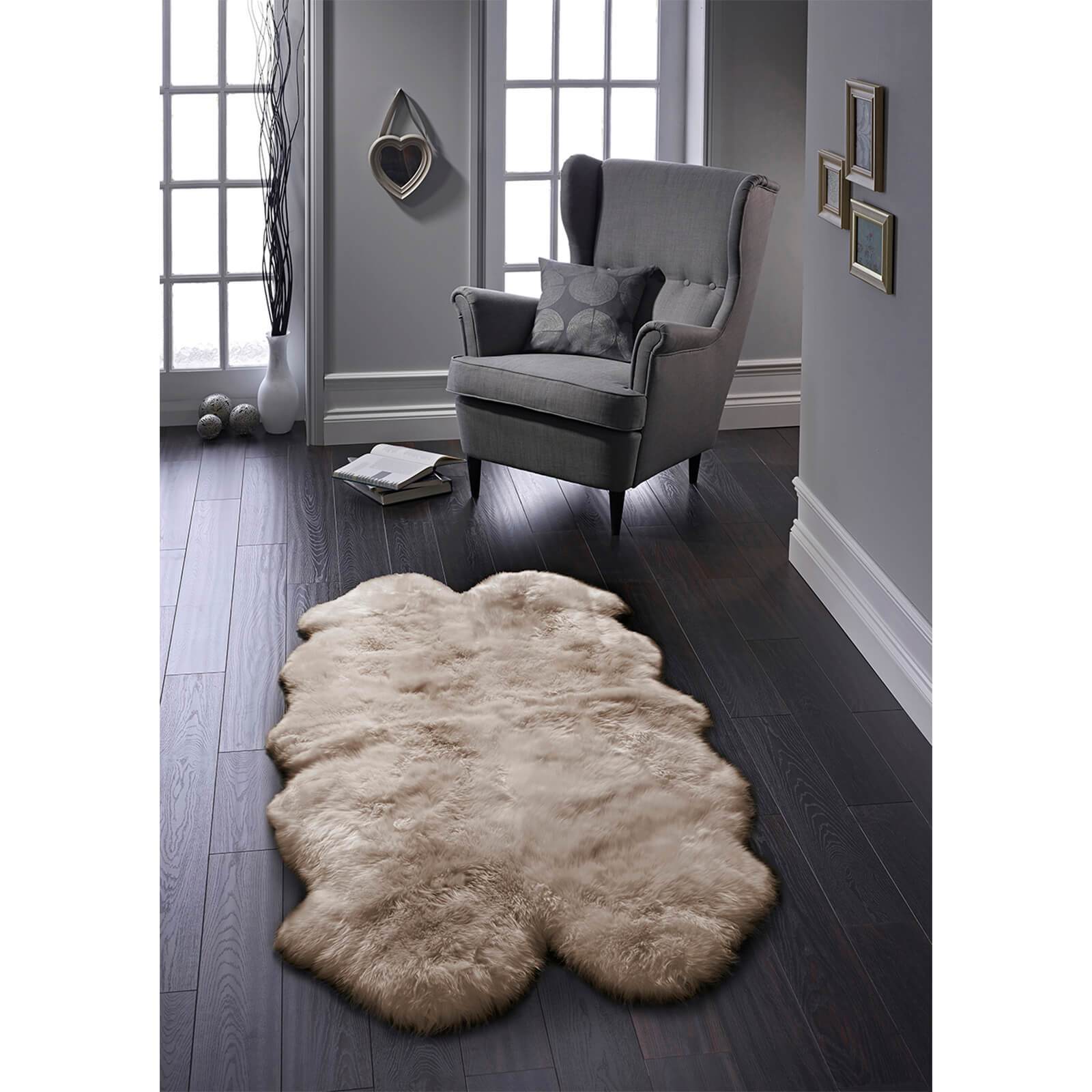 Origins Genuine Sheepskin Mink Rug