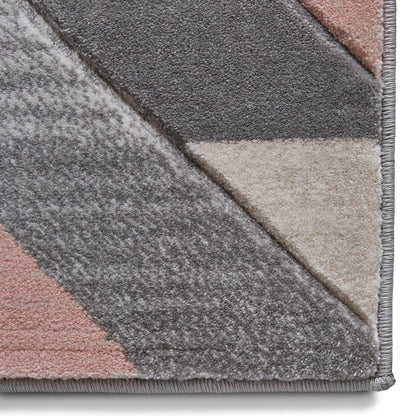 Think Rugs Pembroke G2075 Grey / Rose Rug