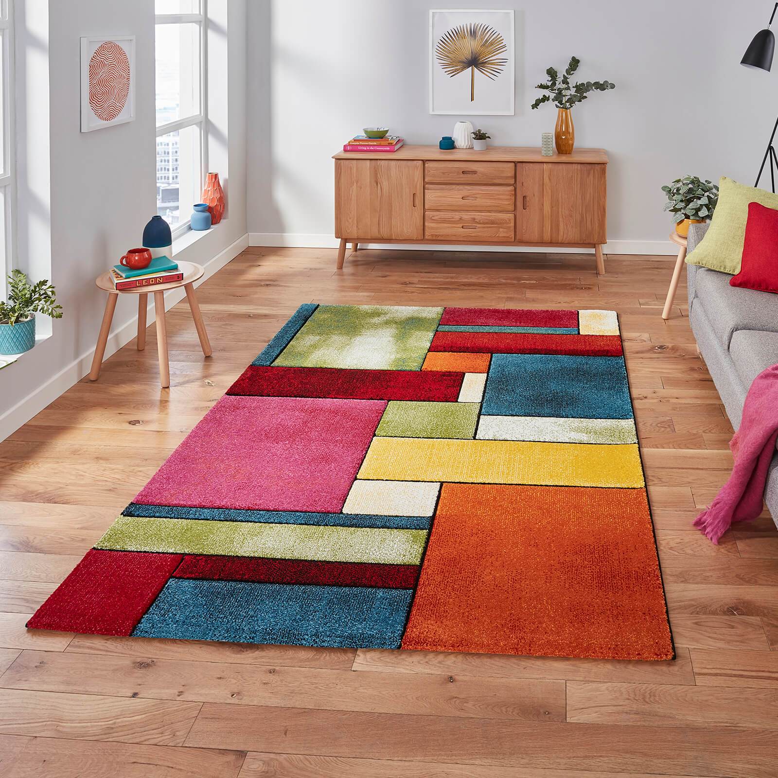 Think Rugs Sunrise 21821 Multi Rug