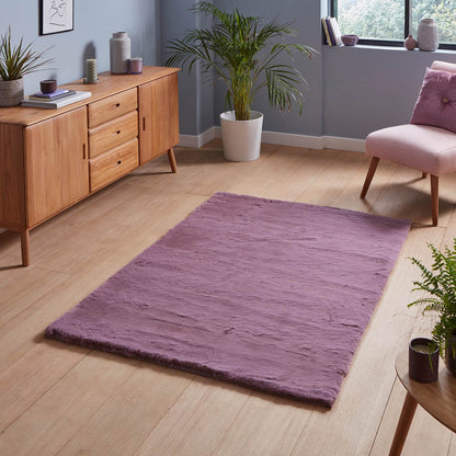 Think Rugs Teddy Lavender Rug