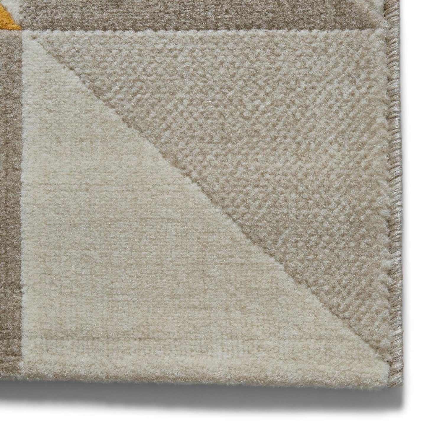 Think Rugs Vancouver 18214 Beige / Yellow Rug