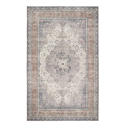 Washable Oakham Multi Traditional Rugs