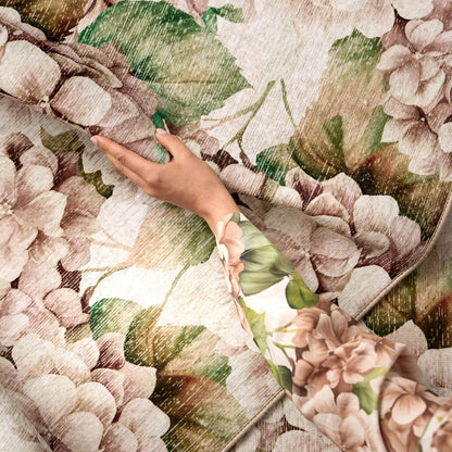 Hug Rug Eco-Washable Wild Hydrangea 75x220
