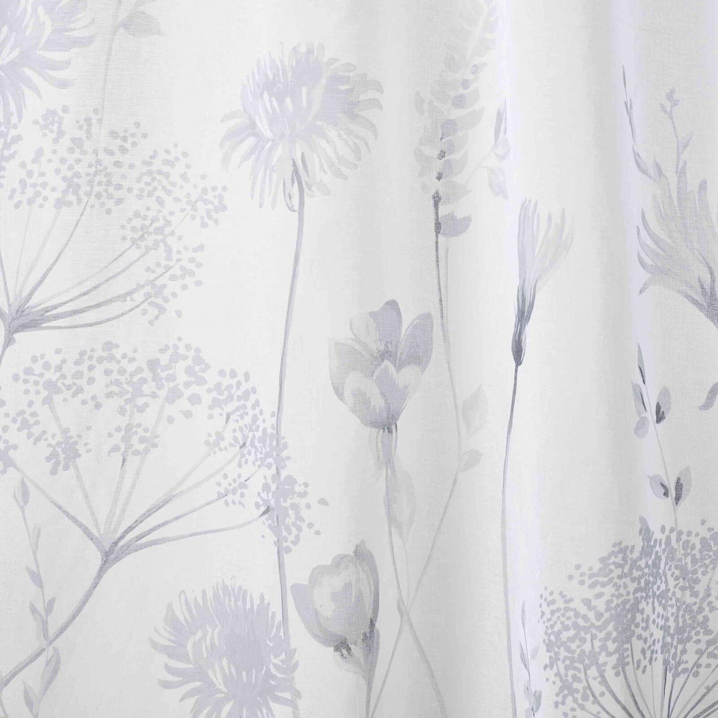 Meadowsweet White Voile Panel